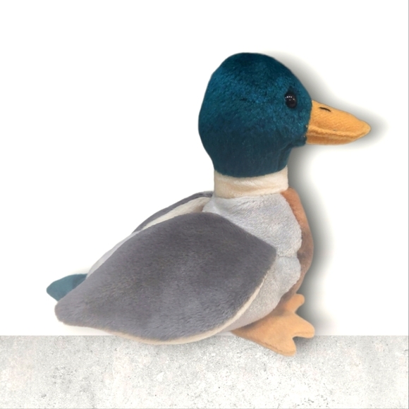 Retired Classic Beanie Babies "Jake" the Duck Mint Condition- Popular Must Have - Picture 4 of 9